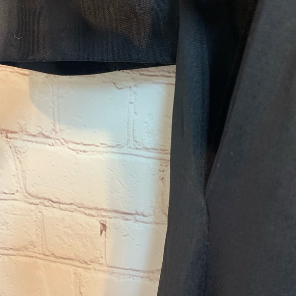 Vintage Lorraine Black Floral Kaftan Maxi Gown Size S 34” - Picture 4 of 6